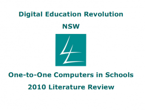 Digital Education Revolution NSW - Literature Review 2010